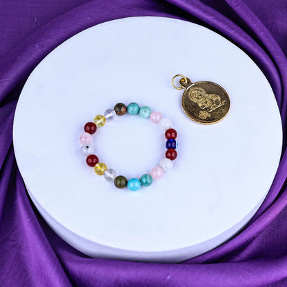 Pregnancy Bracelet with Kanha Kavach - Abhimantrit & Certified