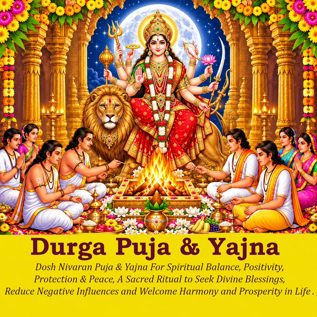 Durga Puja & Yajna: Fullfill All Your Wishes with Chamunda's Blessings