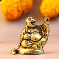 Brass Laughing Buddha – Abhimantrit
