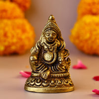 Brass Shree Kuber Maharaj Statue - Abhimantrit