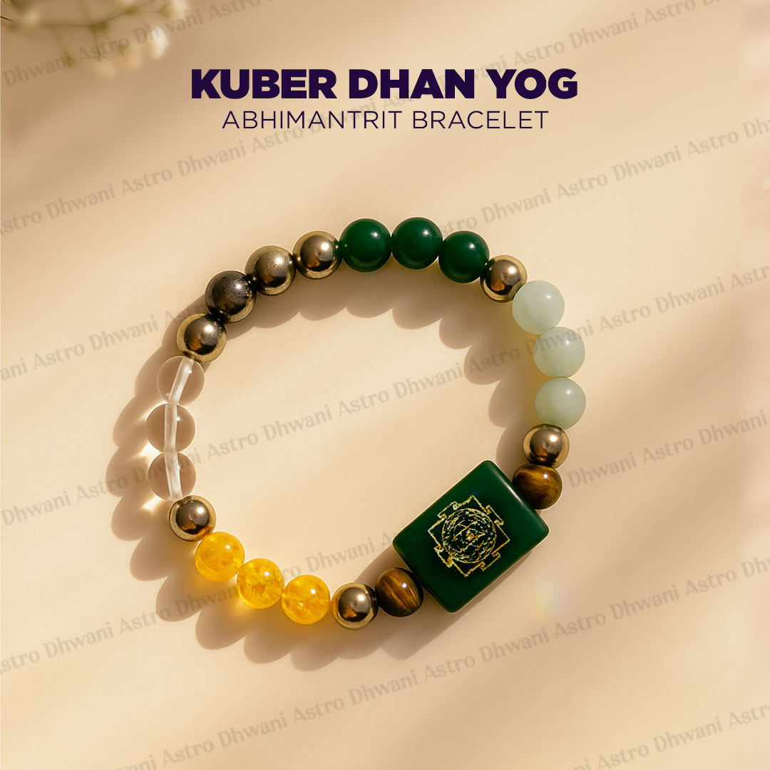 Kuber Dhan Yog Bracelet for Wealth, Prosperity & Financial Growth