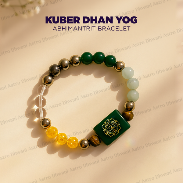 Kuber Dhan Yog Bracelet for Wealth, Prosperity & Financial Growth