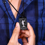 108 Om Namah Shivay Engraved Shiv Pendant (Blessing & Protection) - Abhimantrit
