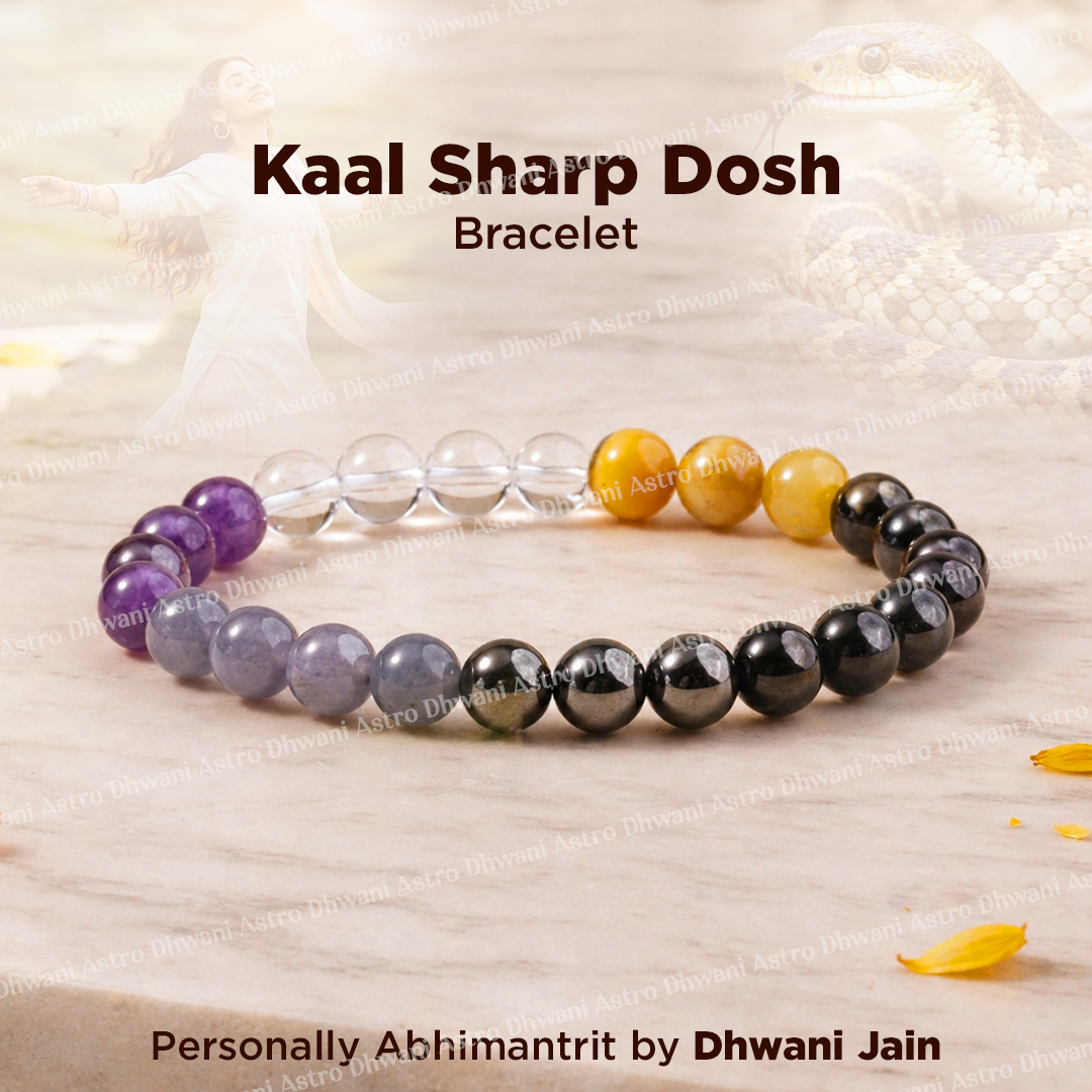 Kaal Sarp Dosh Bracelet (Abhimantrit) for Protection & Stability