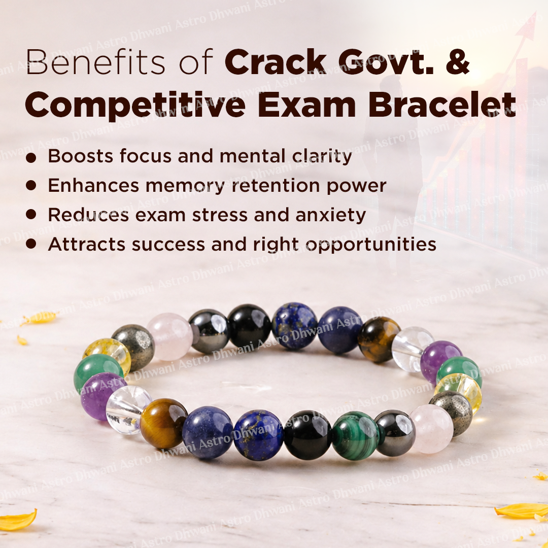 Crack Govt & Competitive Exam Bracelet