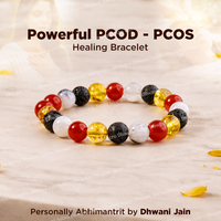 Powerful PCOD-PCOS Healing Bracelet (Abhimantrit) for Hormonal Balance