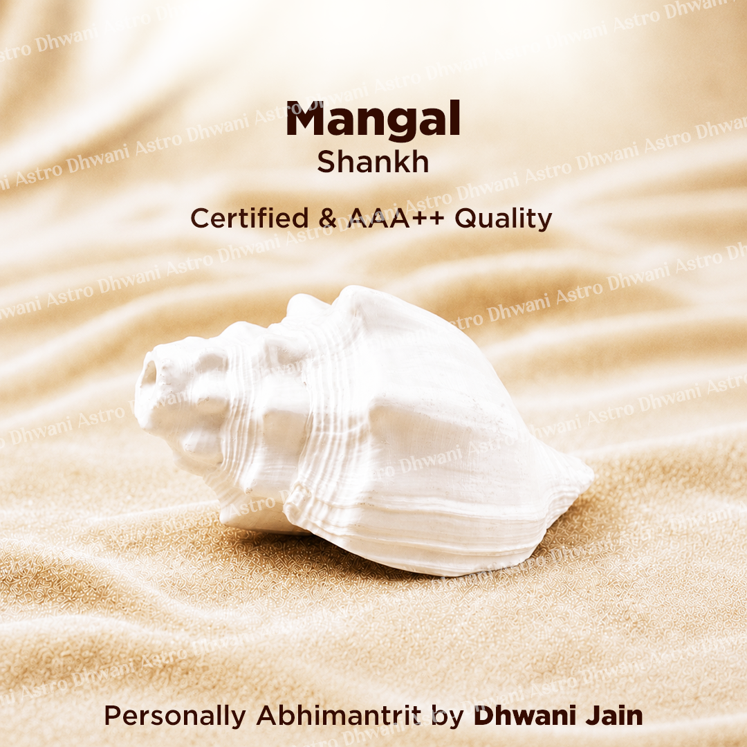 Mangal Shankh for Puja, Vastu & Positive Energy