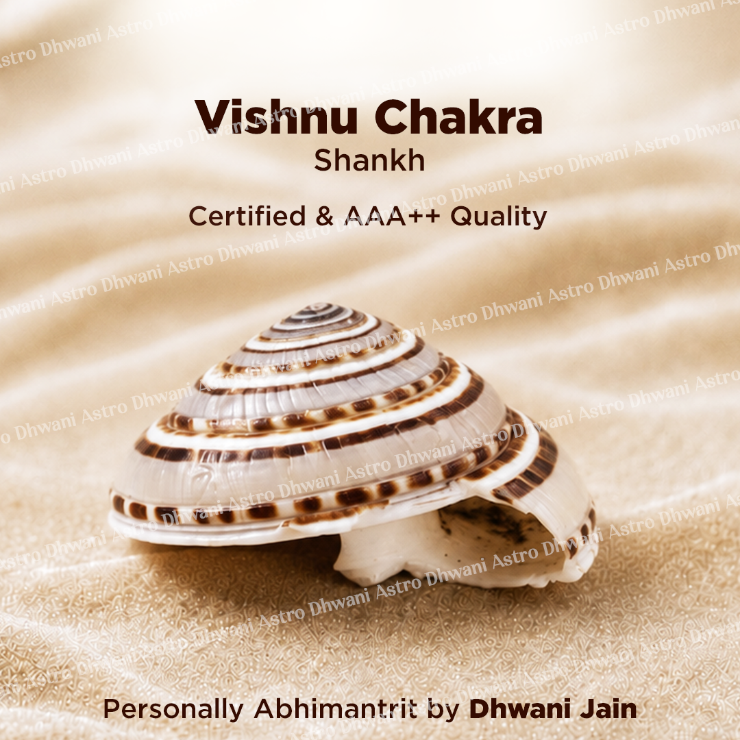 Vishnu Chakra Shankh for Energy Balance & Sacred Vastu Placement