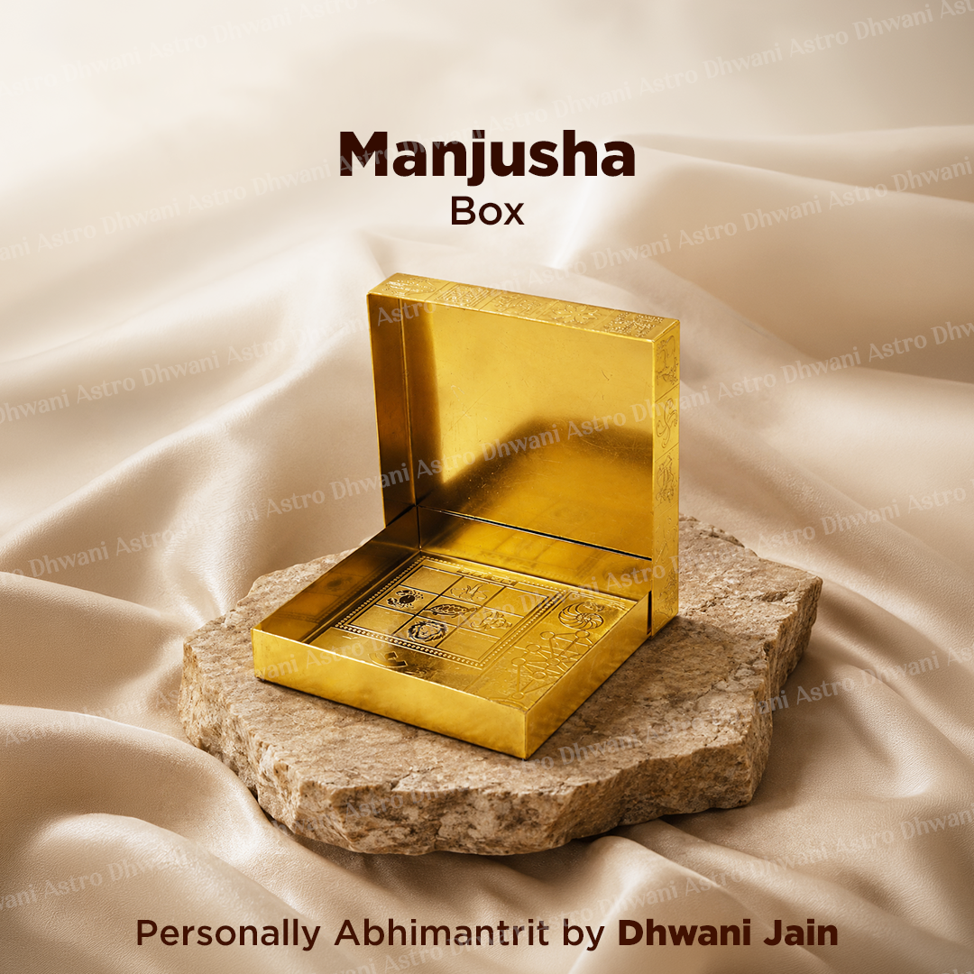 Manjusha Box | Spiritually Energized Sacred Vastu Box for Wealth, Prosperity, Protection & Positive Energy