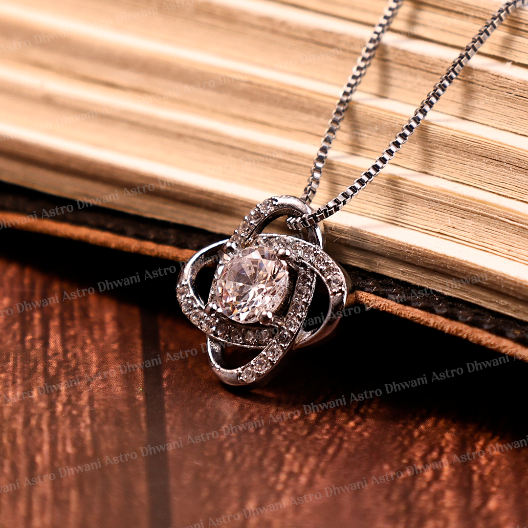 AD Chrome Plated Pure Elegance Pendant