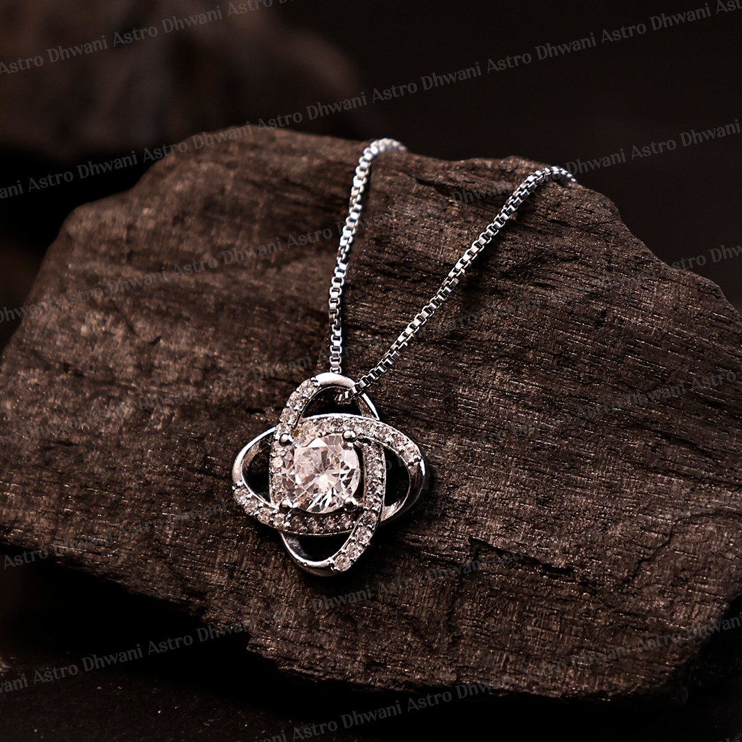 AD Chrome Plated Pure Elegance Pendant
