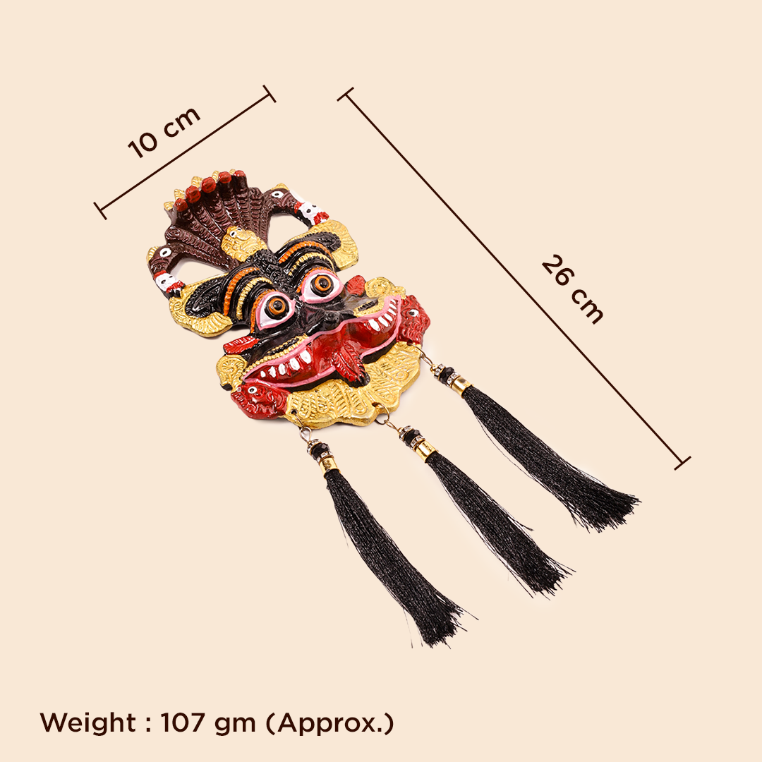 Nazar Battu Kirtimukhi Mask Wall Hanging