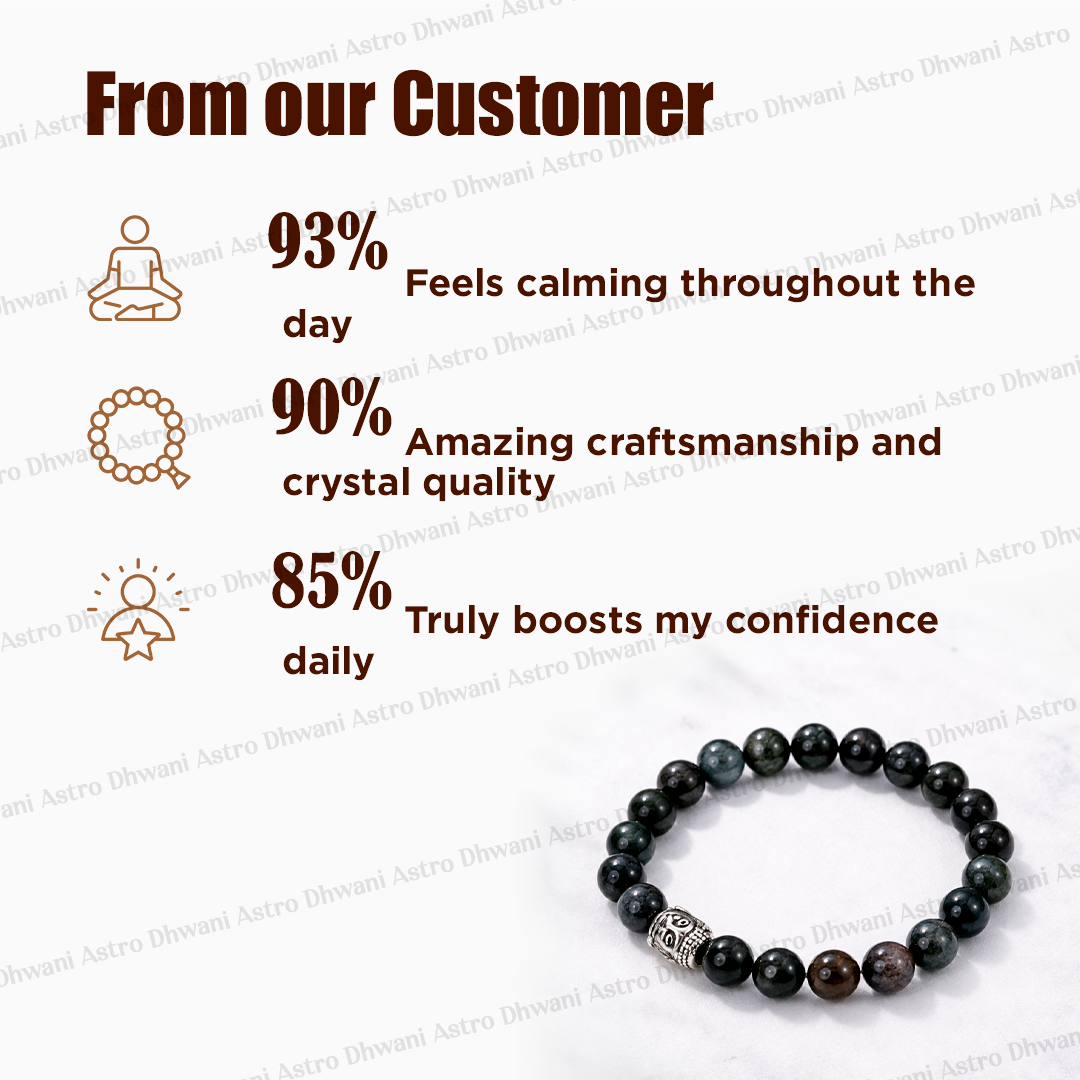 Blood Stone Bracelet - Abhimantrit & Certified