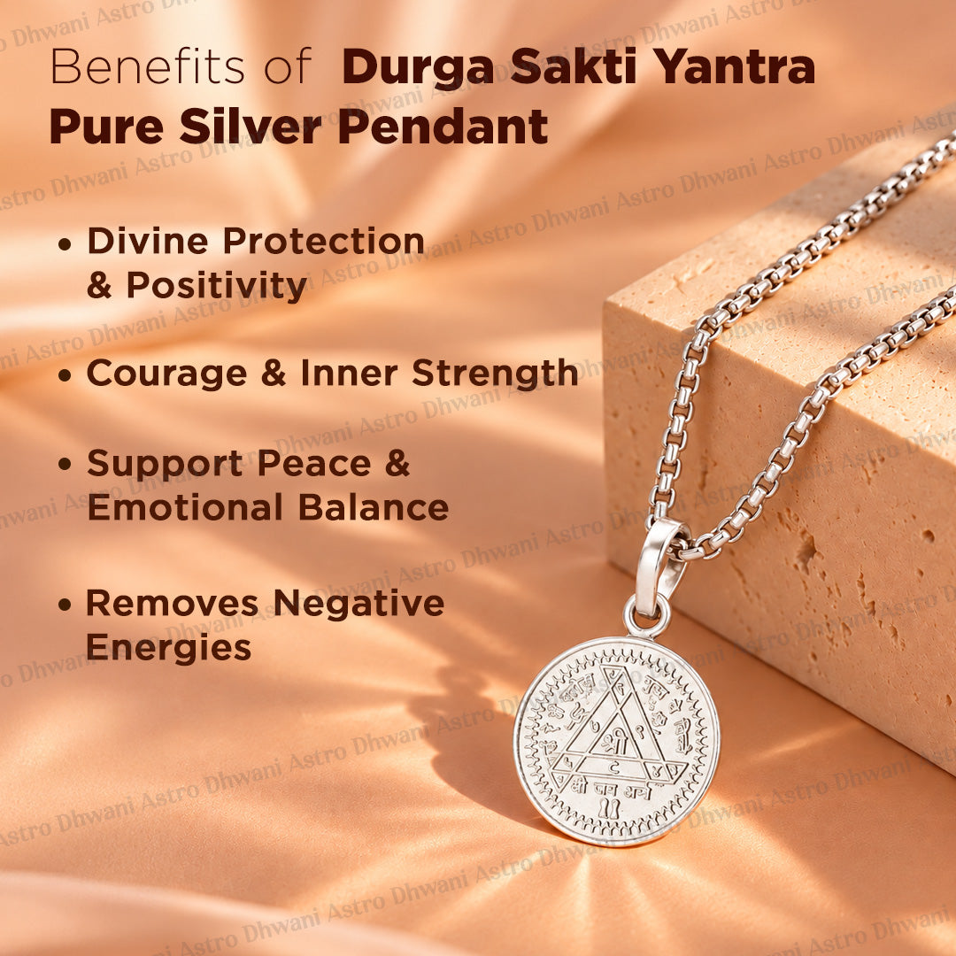 Durga Sakti (Pure Silver) – Abhimantrit