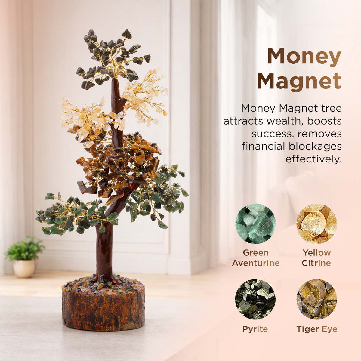 Money Magnet Tree ( Abhimantrit & Certified )