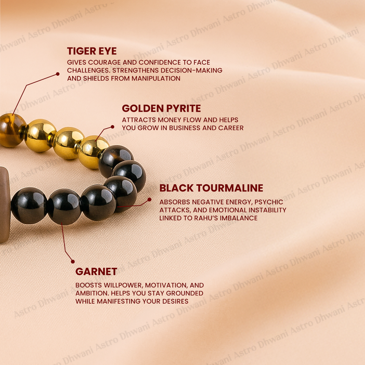 Rahu Luxury & Fame Key Bracelet for Success, Fame & Recognition