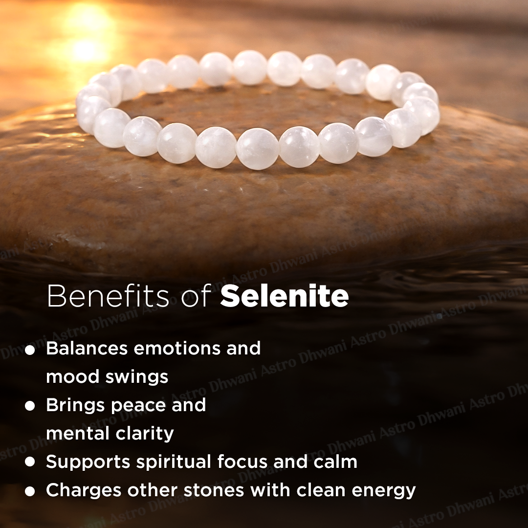 Spiritual Cleansing & Purification: Selenite Bracelet