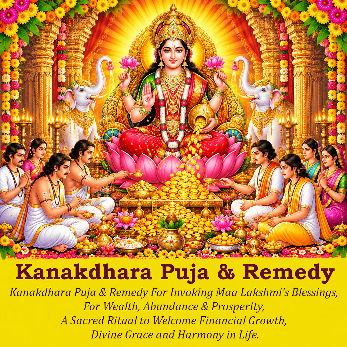 Kanakdhara Puja & Remedy