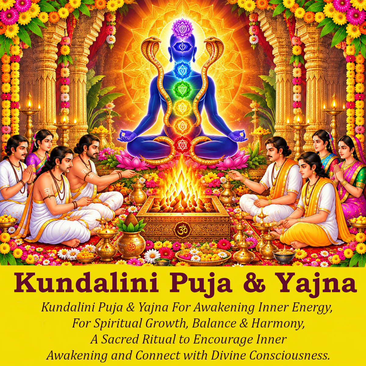 Kundalini Puja & Yajna: To Awaken Spiritual Energy and Enhance Self Awareness
