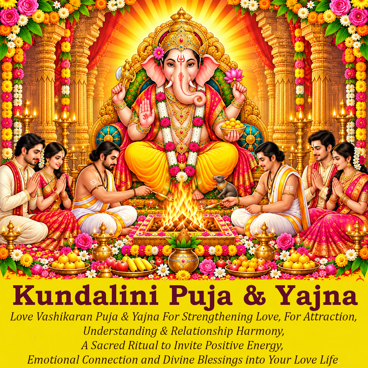 Love Vashikaran Puja & Yanja: Bring Back Lost Love with Powerful Rituals