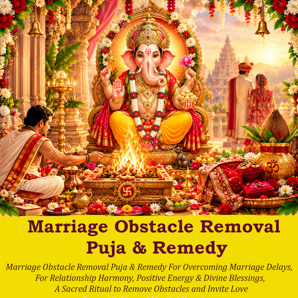 Marriage Obstacle Removal Puja & Remedy: Quick Marriage Solution with Powerful Marriage Rituals