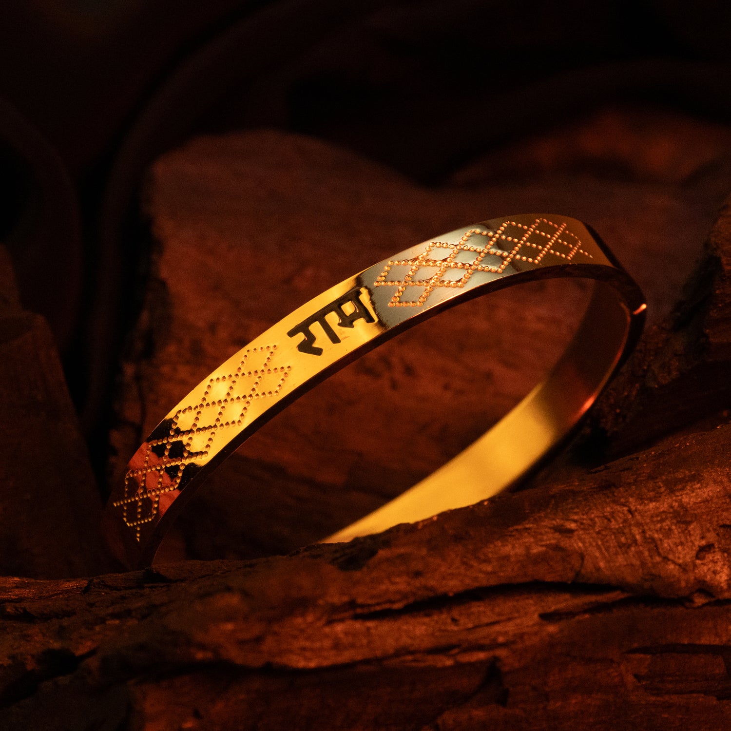 Ram Divya Kada (IGP Gold Plating) - Abhimantrit