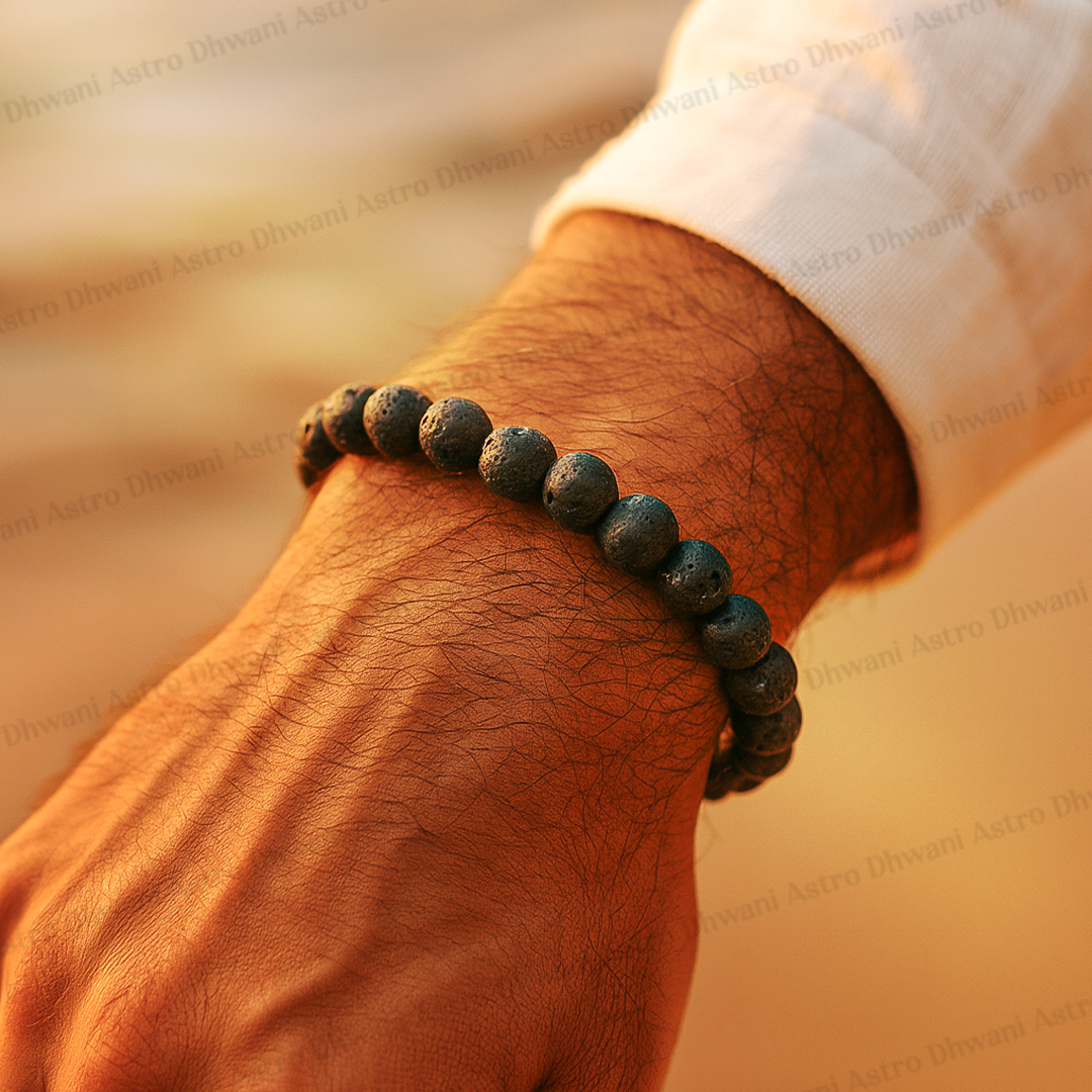 Lava Stone Bracelet - Grounding & Protection Energy Bracelet