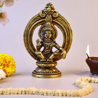 Brass Ayyappa Swamy Statue