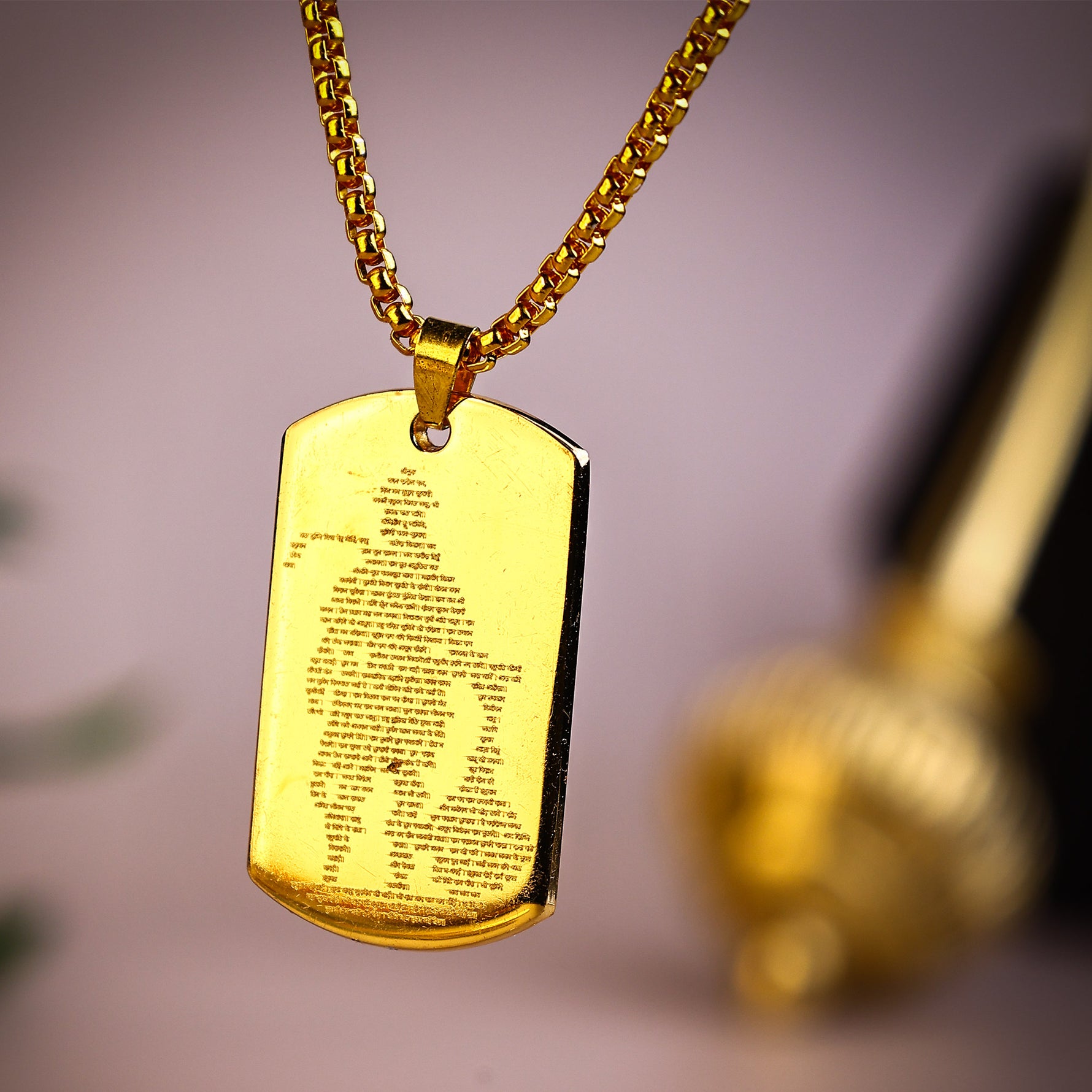 Hanuman Chalisa Pendant (Blessing & Protection) - AbhimantritHanuman Chalisa Pendant (Blessing & Protection) - Abhimantrit