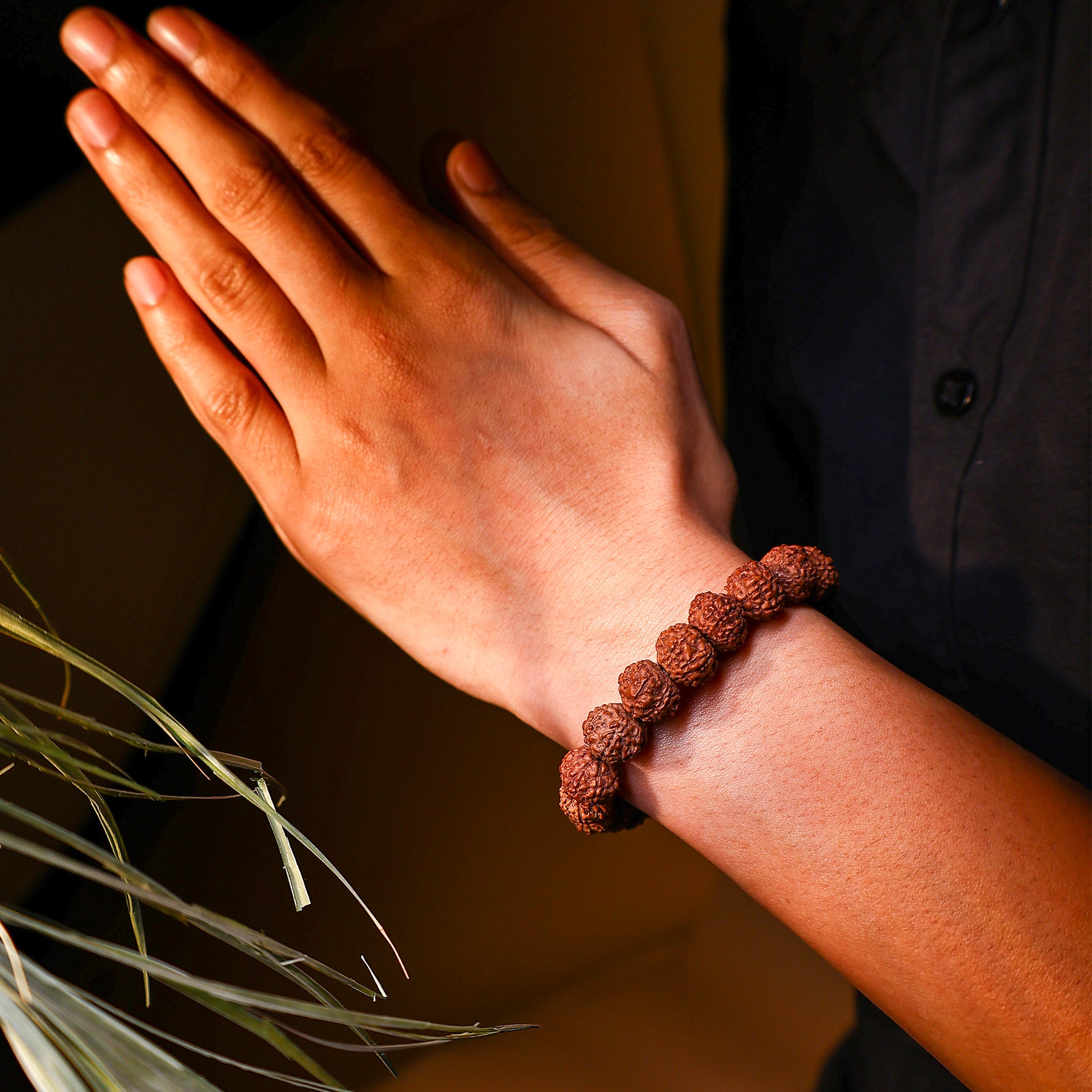 7 Mukhi Rudraksha Bracelet (Seven Faced) - Abhimantrit & Certified
