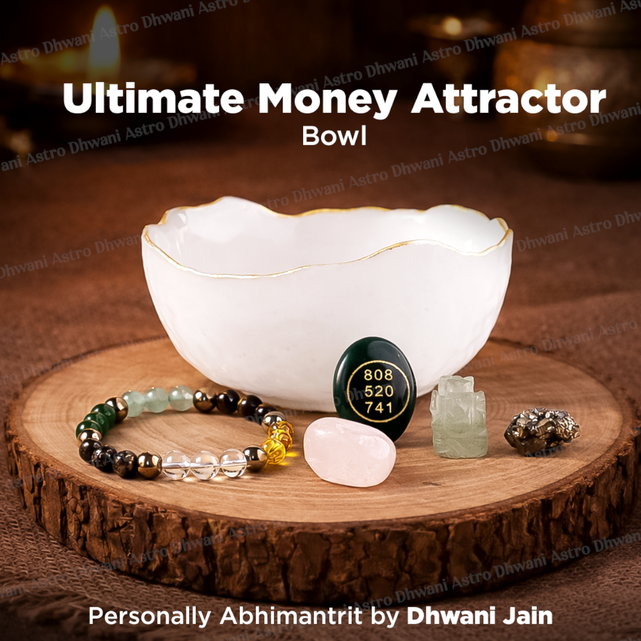 Ultimate Money Attractor Bowl - Wealth & Prosperity Manifestation Bowl