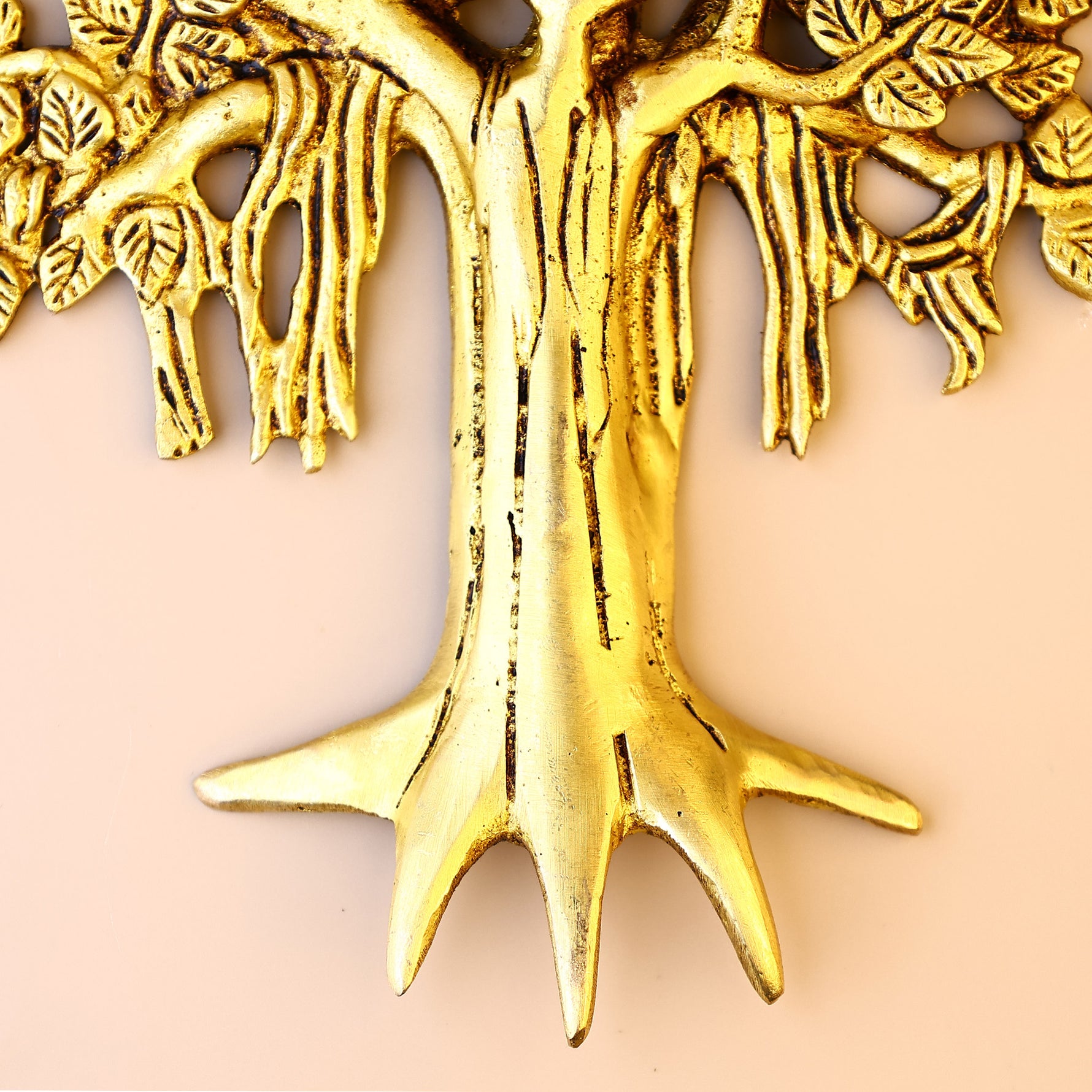 Brass Kalpavriksh Tree Wall Hanging - Abhimantrit