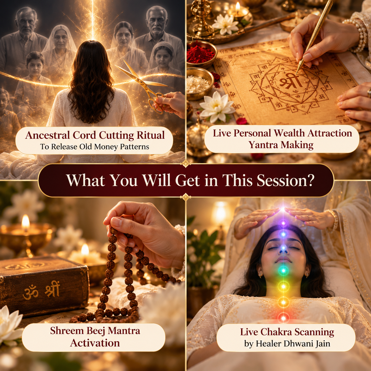 Akshaya Dhan Varsha – Lakshmi Beej Mantra Activation Healing Session with Dhwani Jain