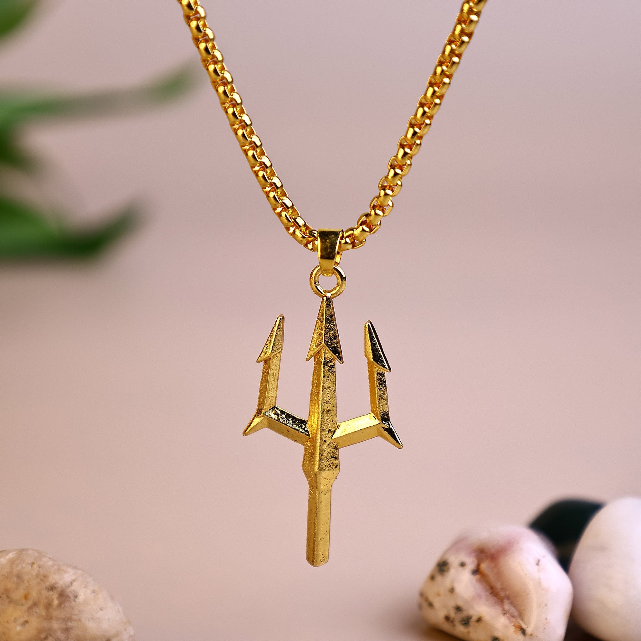 Bholenath Trishul Pendant (Blessing & Protection) - Abhimantrit