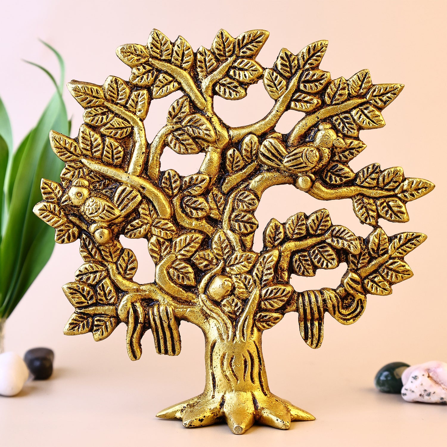 Brass Kalpavriksh Tree ( Wish fulfilling tree) - Abhimantrit