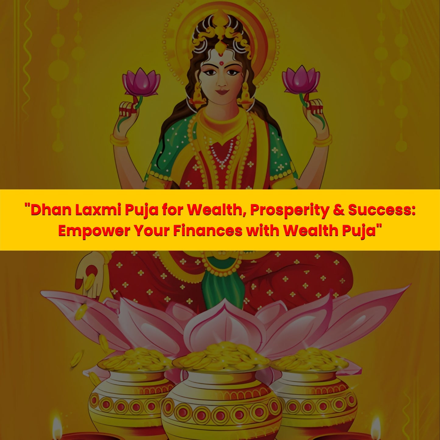 Dhan Laxmi Puja for Wealth, Prosperity & Success: Empower Your Finances With Wealth Puja