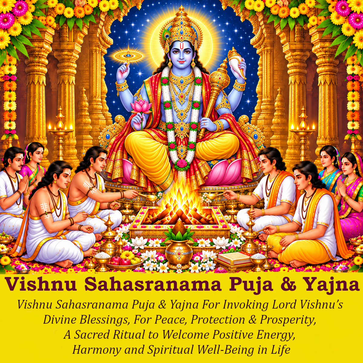 Vishnu Sahasranama Puja & Yajna: For Overall Prosperity and Growth