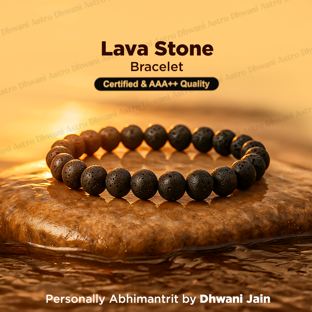 Lava Stone Bracelet - Grounding & Protection Energy Bracelet