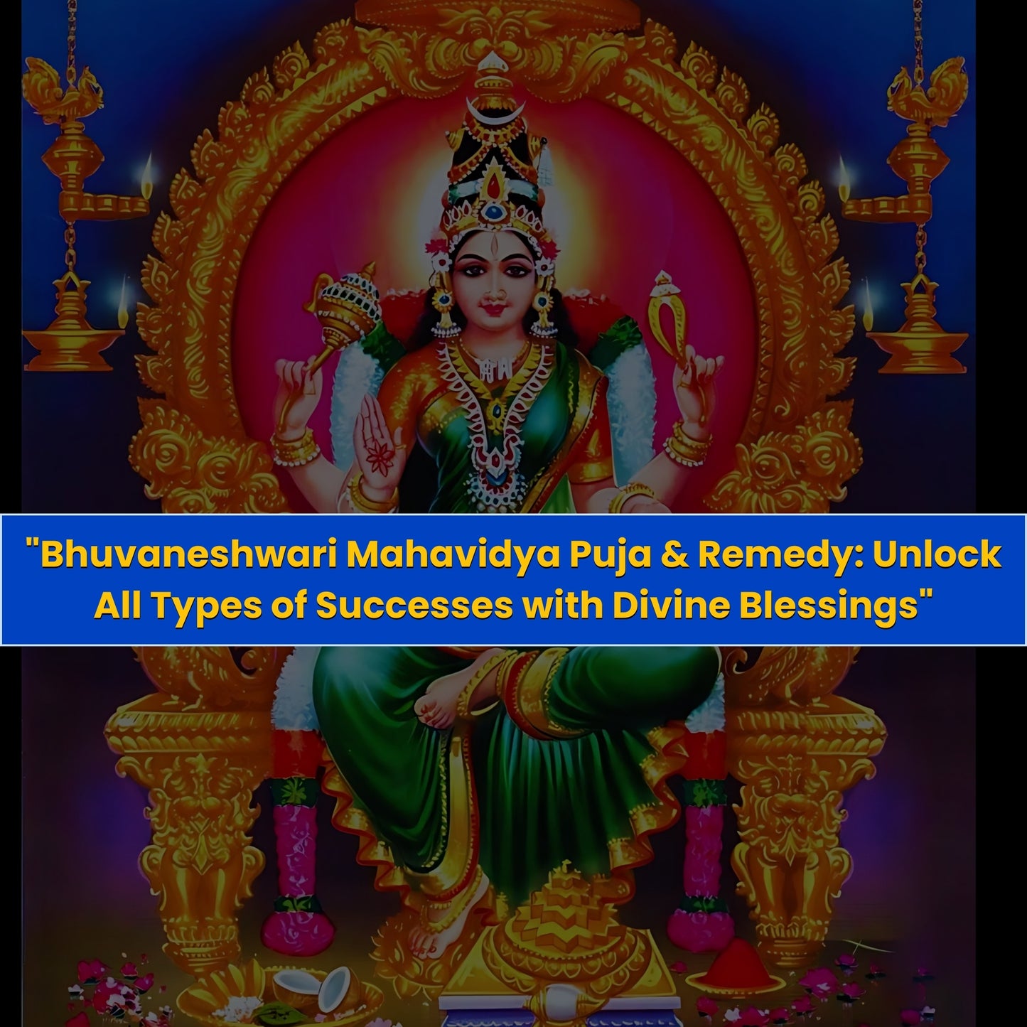 Bhuvaneshwari Mahavidya Puja & Remedy: Unlock All Types of Successes With Divine Blessings