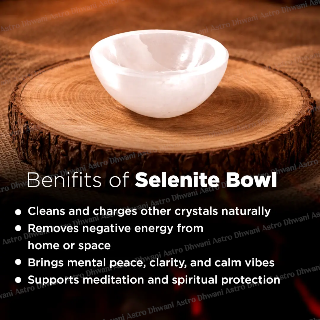 Selenite Bowl