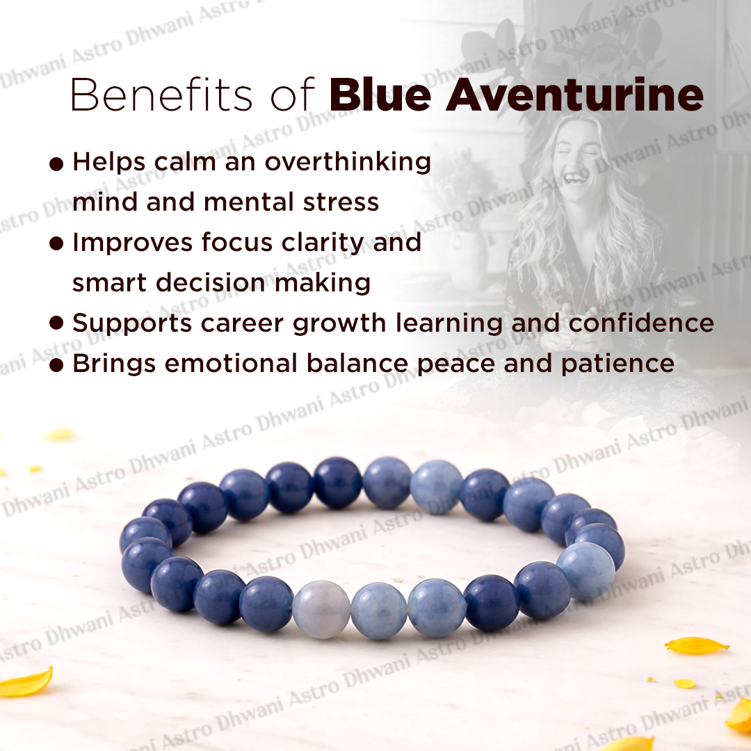 Blue Aventurine Bracelet: Improve Good Communication Skills