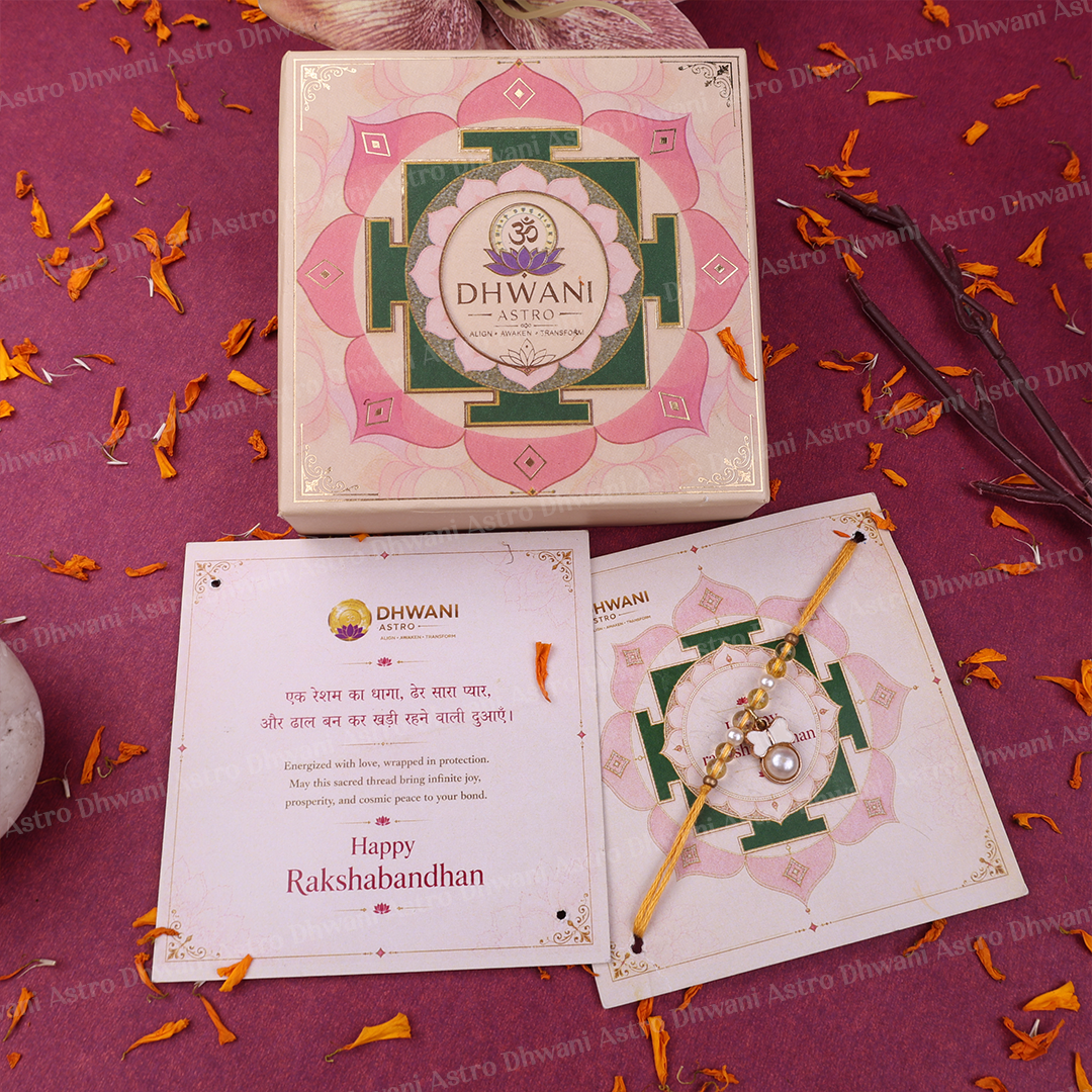 Premium Money and Wealth Rakhi- Abhimantrit Rakhi