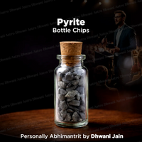 Pyrite Bottle Chips – Wealth Attraction, Confidence & Protection Energy
