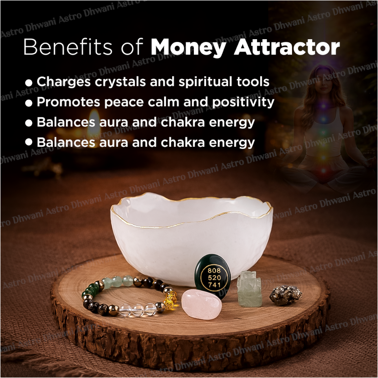 Ultimate Money Attractor Bowl - Wealth & Prosperity Manifestation Bowl