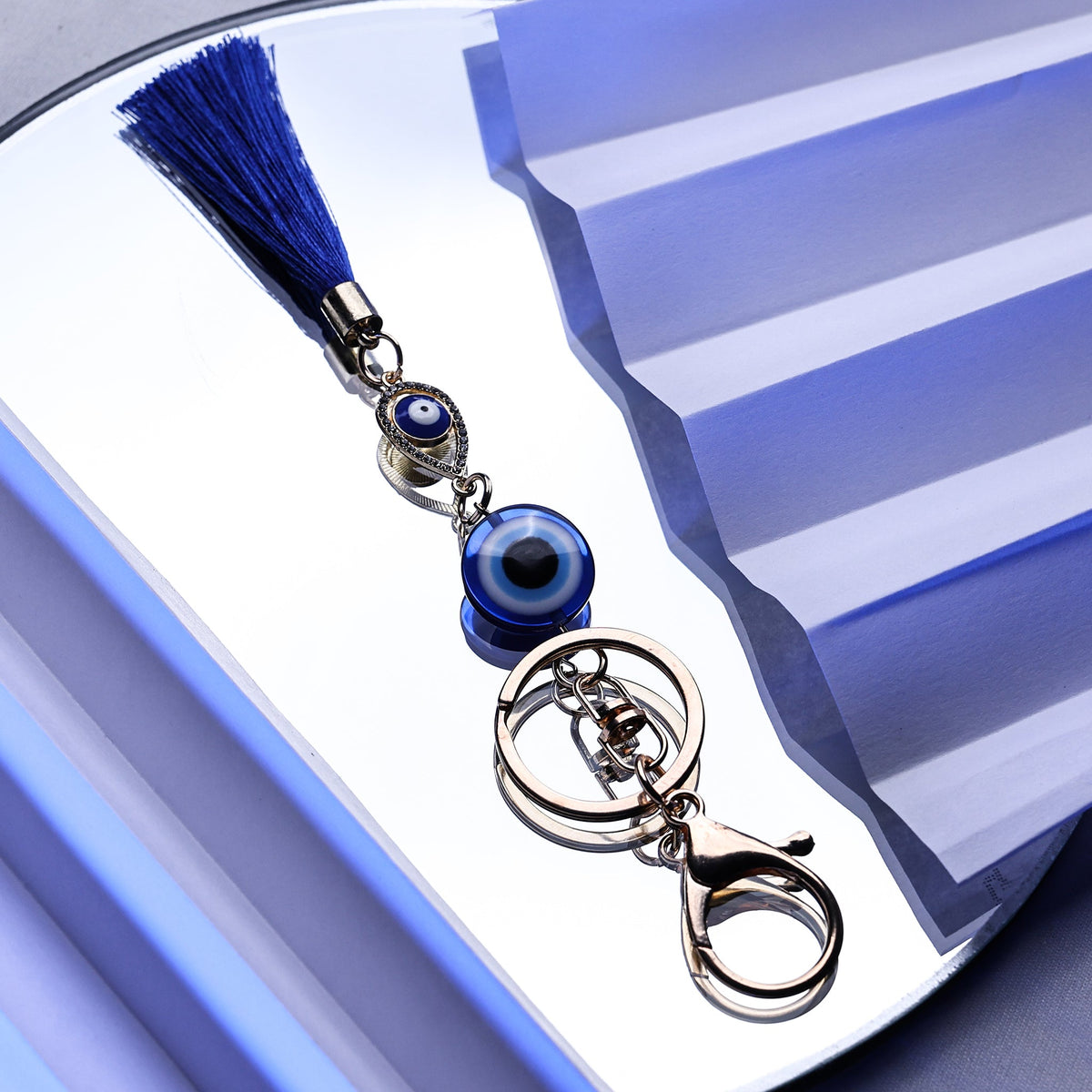 Evil Eye Keychain - Abhimantrit