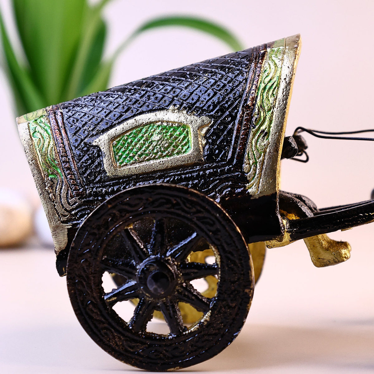 Brass Bullock Cart - Abhimantrit