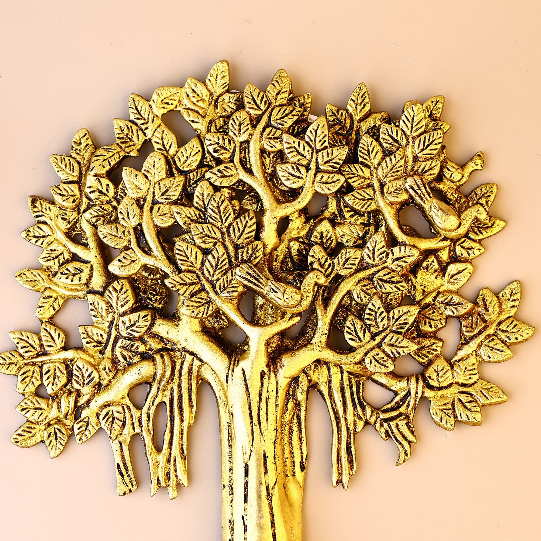 Brass Kalpavriksh Tree Wall Hanging - Abhimantrit