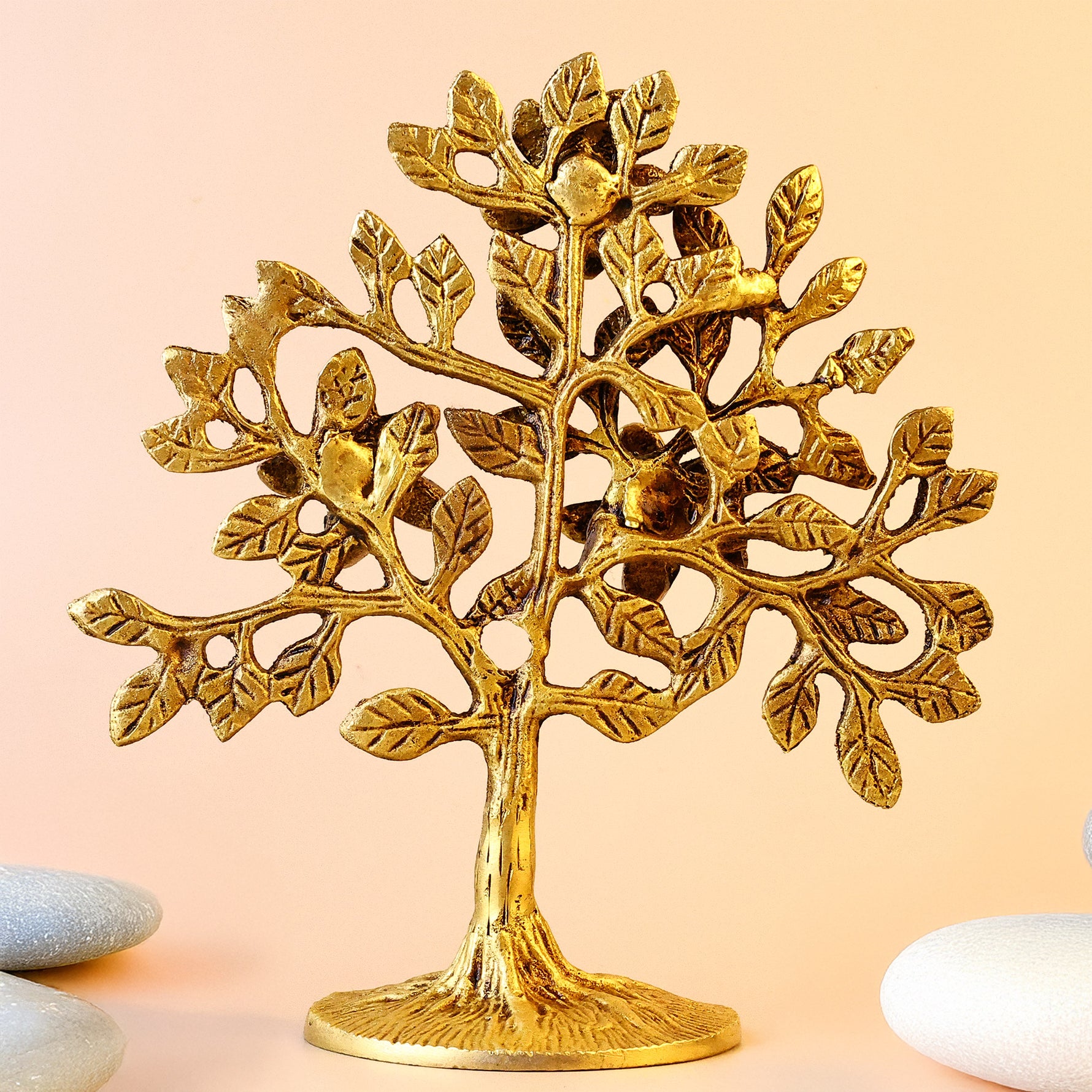 Brass Tree Sculpture - Abhimantrit