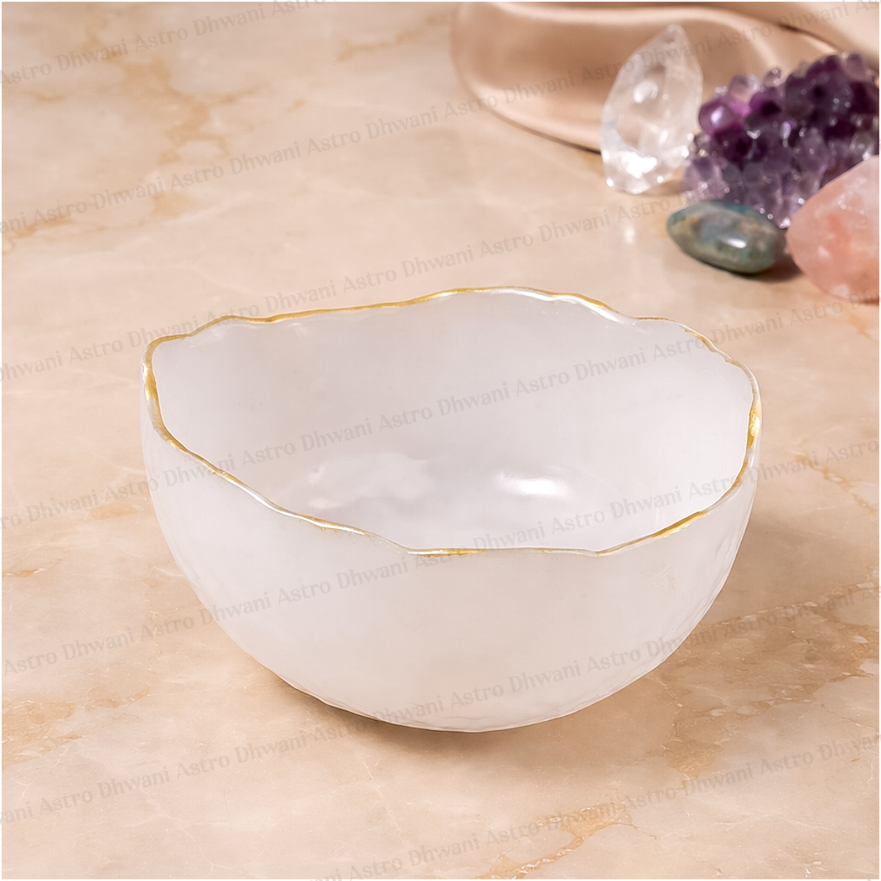 Divine Selenite Bowl - Crystal Cleansing & Energy Bowl