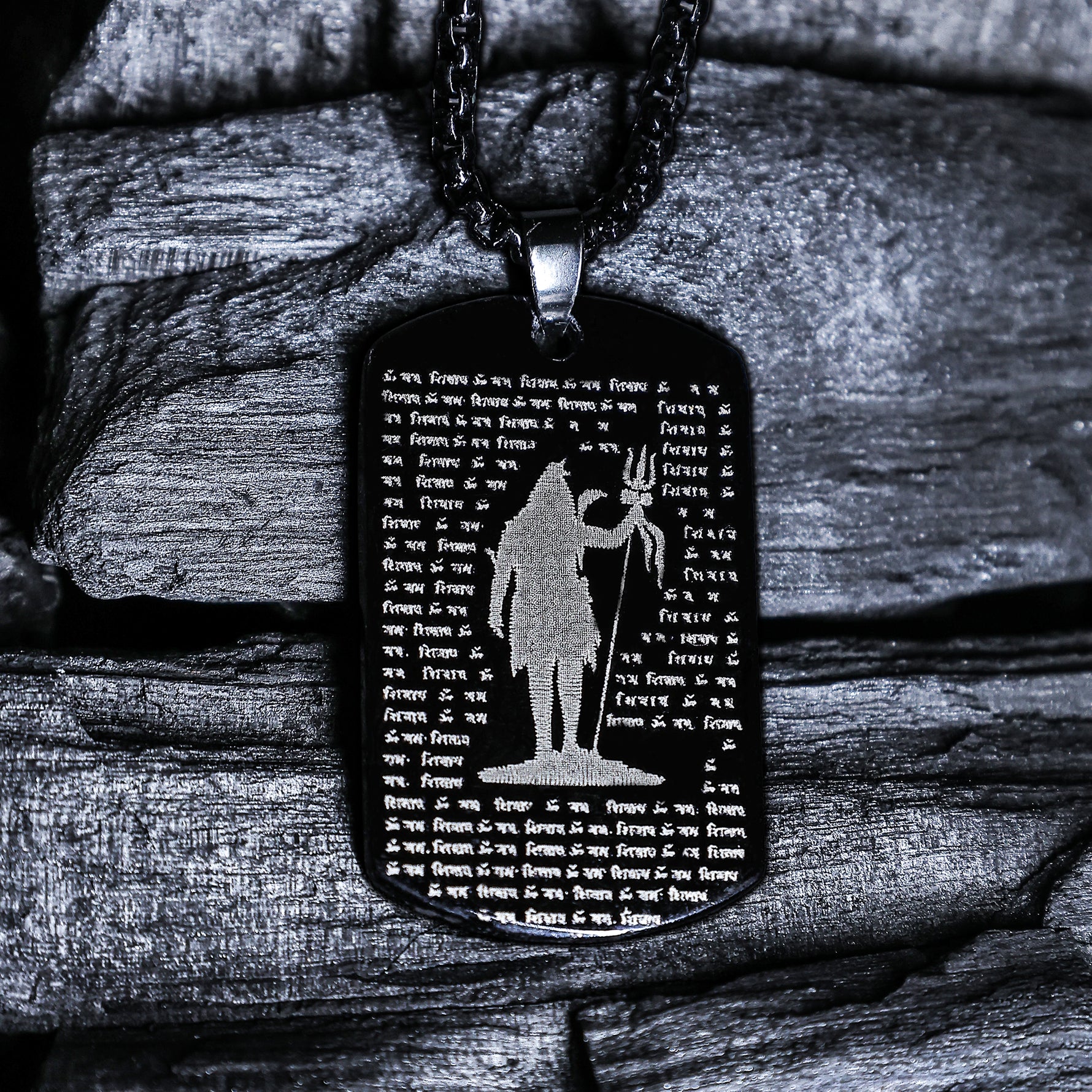 108 Om Namah Shivay Engraved Shiv Pendant (Blessing & Protection) - Abhimantrit108 Om Namah Shivay Engraved Shiv Pendant (Blessing & Protection) - Abhimantrit